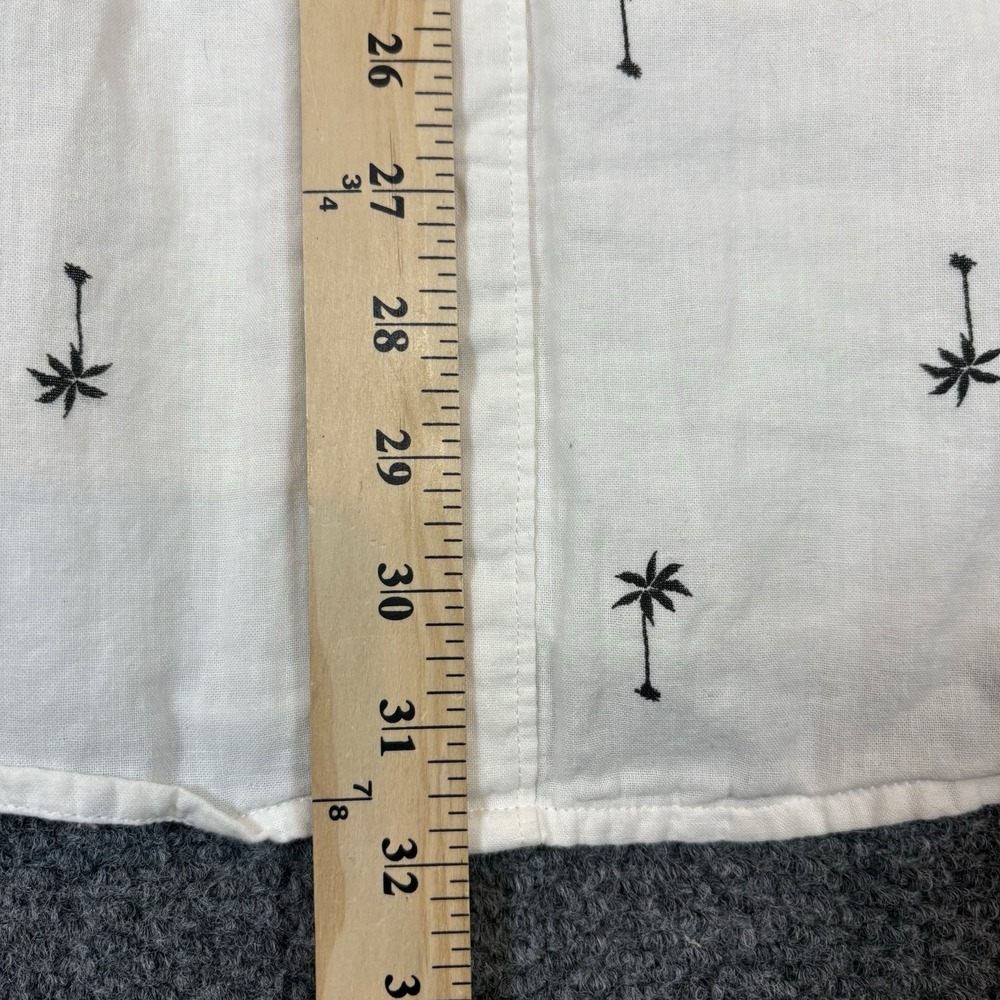 Junk Food X Disney Mickey Mouse Short Sleeve Button Up Mens XXL White Palm Tree - Picture 5 of 7
